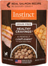 Instinct Healthy Cravings Grain-Free Salmon Wet Dog Food Pouch - 3 Oz - Case of 24  