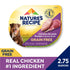 Nature's Recipe Prime Blends Grain-Free Chicken and Lamb in Broth Wet Dog Food Trays - 2.75 Oz - Case of 12