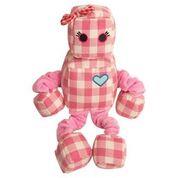 Snugarooz Rosie The Robot Squeak and Crinkle Plush Dog Toy - Pink - 13