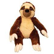 Snugarooz Sasha The Sloth Squeak and Crinkle Plush Dog Toy - Small - 11" Inches  