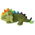 Snugarooz Drowzy The Dragon Squeak and Crinkle Plush Dog Toy - Green - 14" Inches  