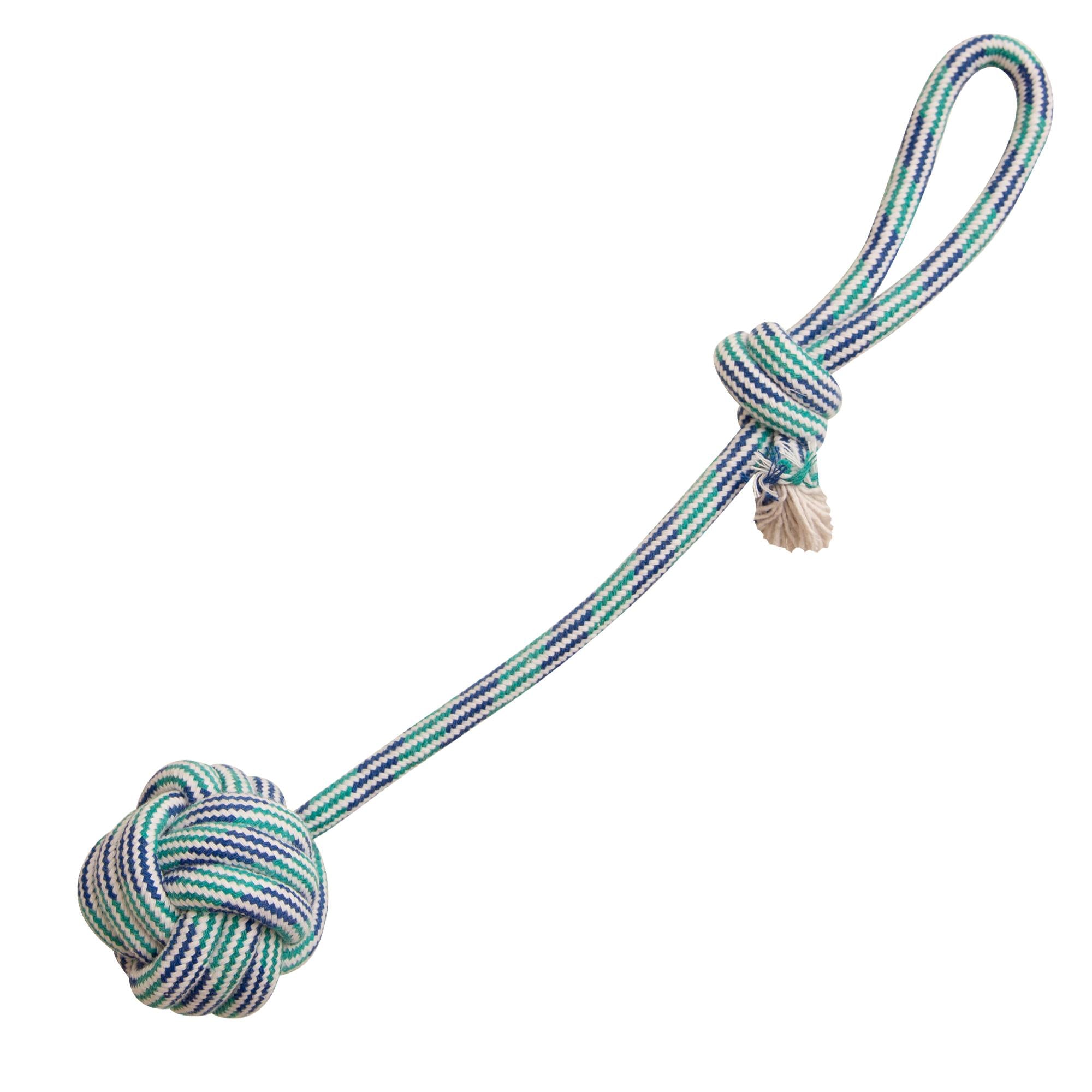 Snugarooz Floss N' Fun Rope and Tug Dog Toy - Assorted - 17