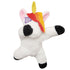 Snugarooz Baby Unicorn Squeak and Crinkle Plush Dog Toy - 6.5" Inches - White  