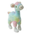 Snugarooz Ally the Alpaca Tye Dye Squeak and Crinkle Plush Dog Toy  