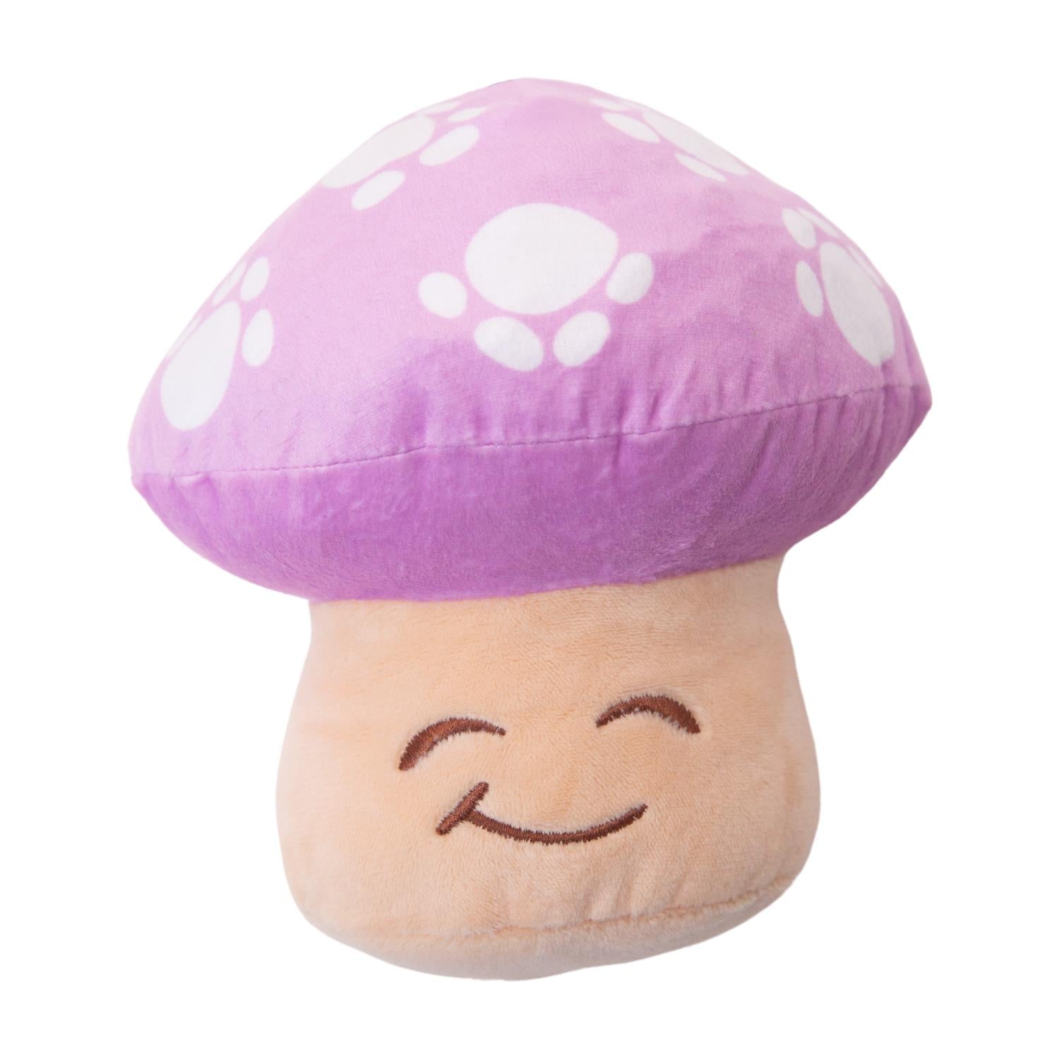 Snugarooz Magic The Mushroom Squeak and Crinkle Plush Dog Toy - 8