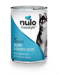 Nulo Freestyle Grain-Free Salmon and Chickpea Puppy Canned Dog Food - 13 Oz - Case of 12 Default Title