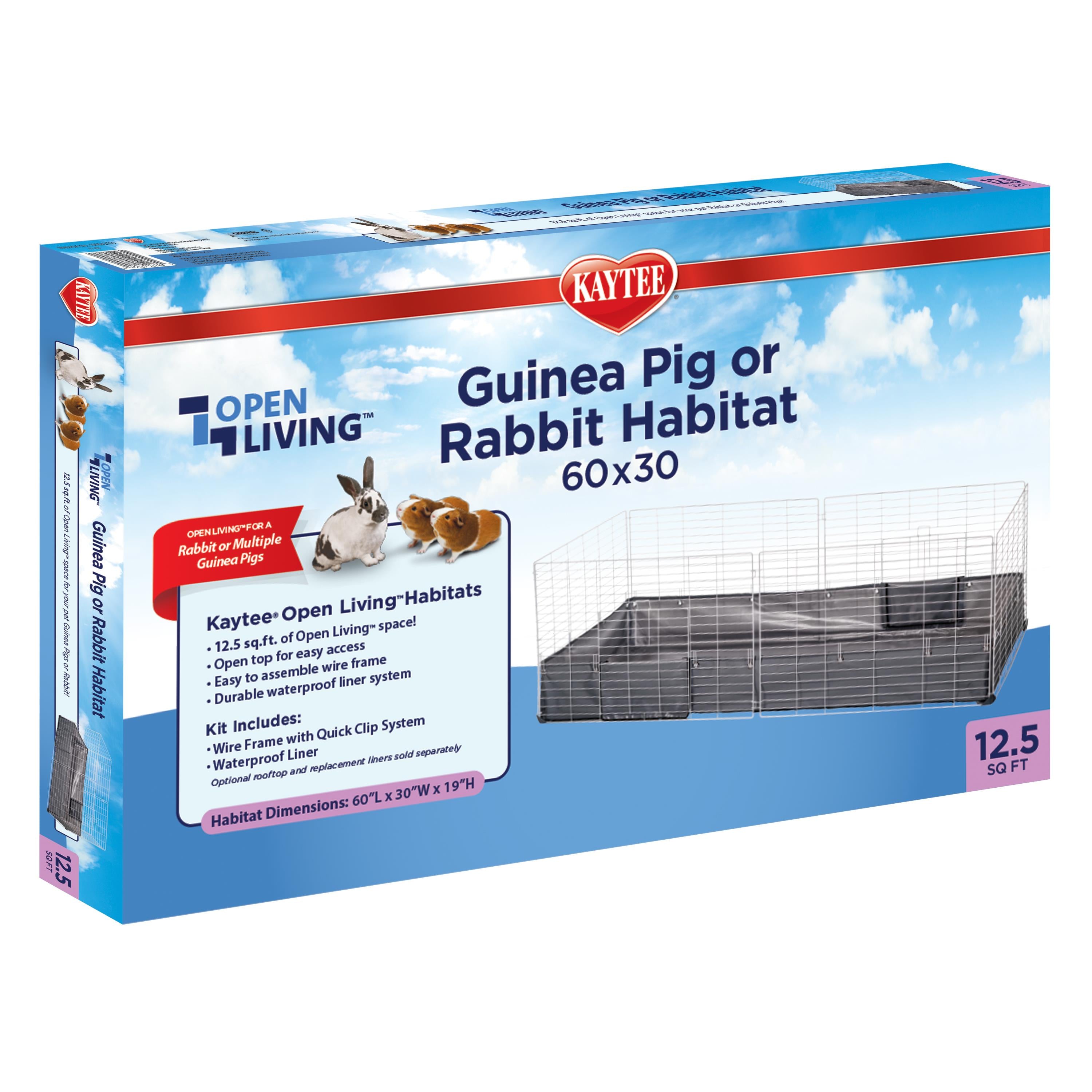 Kaytee Open-Living Rooftop Add-on for Small Animal Habitat Kit - L:60 X W:30 Inch
