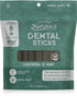 Dog Treat Naturals Chickpea Mint and Parsley Sticks Dog Dental Chews - 20 Pack