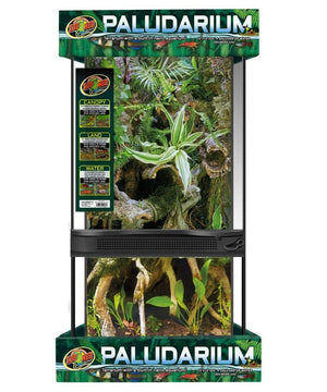 Zoo Med Laboratories Aquarium Terrarium or Paludarium Habitat Tank - 4 Gallons - L:12" ...