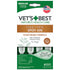 Vet's Best Plant Based Flea and Tick Spot-On Treatment Drops for Dogs - 3.1 ml - Medium - 4 Count  