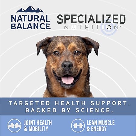 Natural Balance Specialized Nutrition Joint and Muscle Health Chicken and Oatmeal Dry Dog Food - 22 Lbs