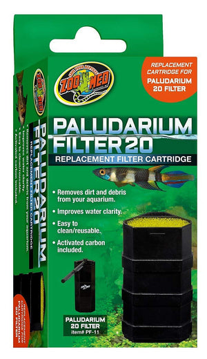 Zoo Med Laboratories Replacement Aquarium and Terrarium Filter Cartridge for Paludarium...