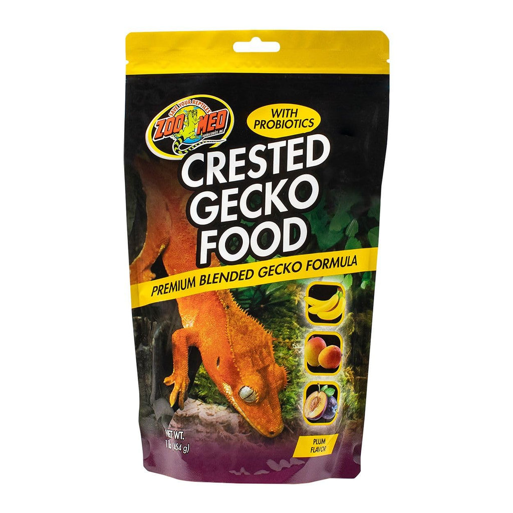 Zoo Med Laboratories Crested Gecko Plum Flavor Freeze-Dried Reptile Food - 1 Lb  