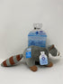 Spunky Pup Clean Earth Collection Raccoon Squeak and Plush Dog Toy - Small  