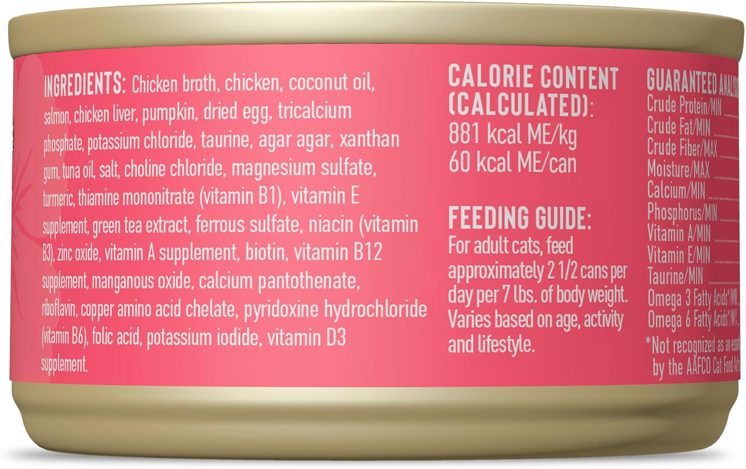 Tiki Cat Silver Pate Grain-Free Chicken Salmon and Chicken Liver in Broth Senior Adult Canned Cat Food - 2.4 Oz - Case of 12