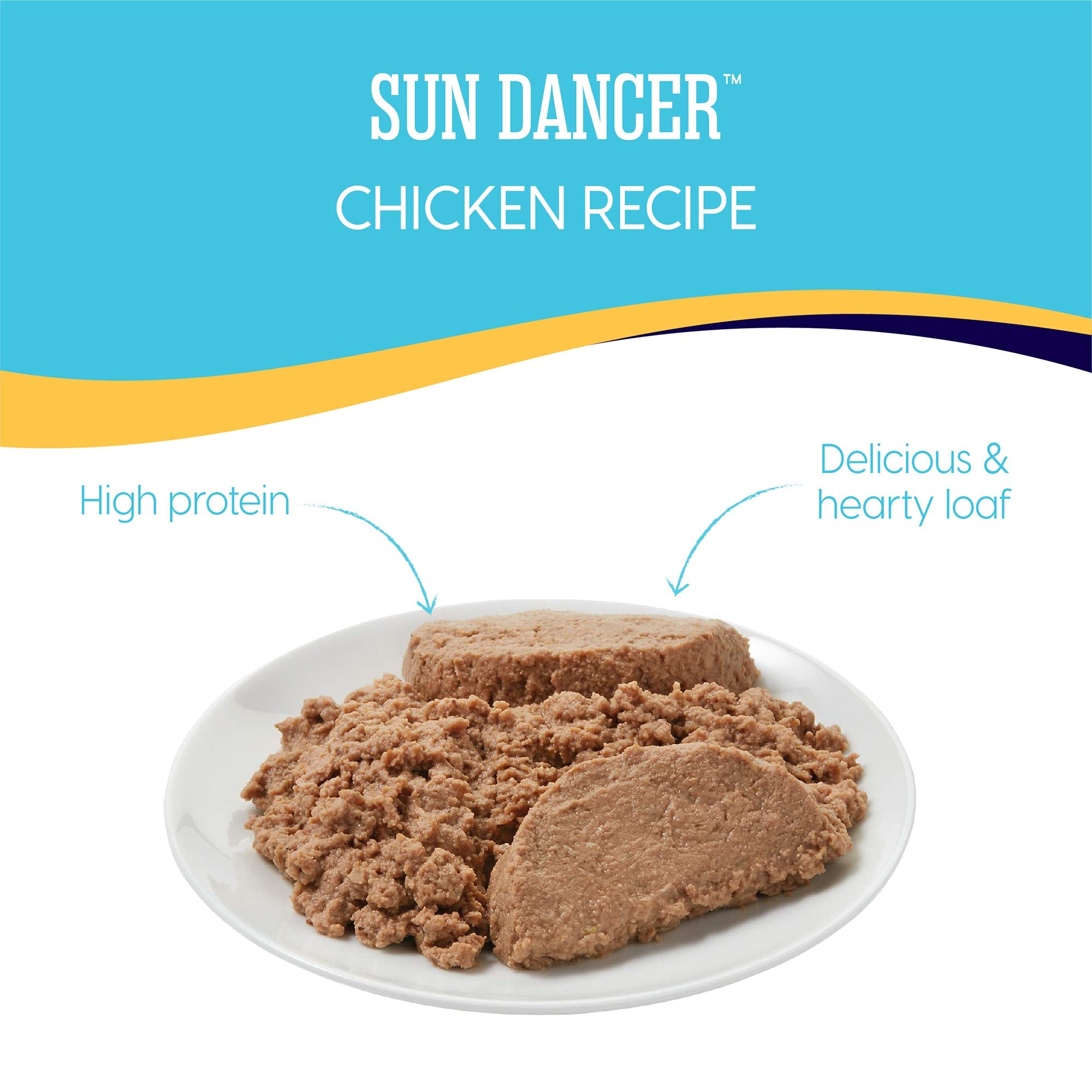 Solid Gold Sun Dancer Grain-Free High-Protein Chicken Canned Dog Food - 13.2 Oz - Case of 6  