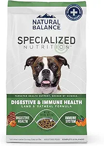 Natural Balance Specialized Nutrition Digestive and Immune Health Lamb and Oatmeal Dry Dog Food - 3.5 Lbs Default Title