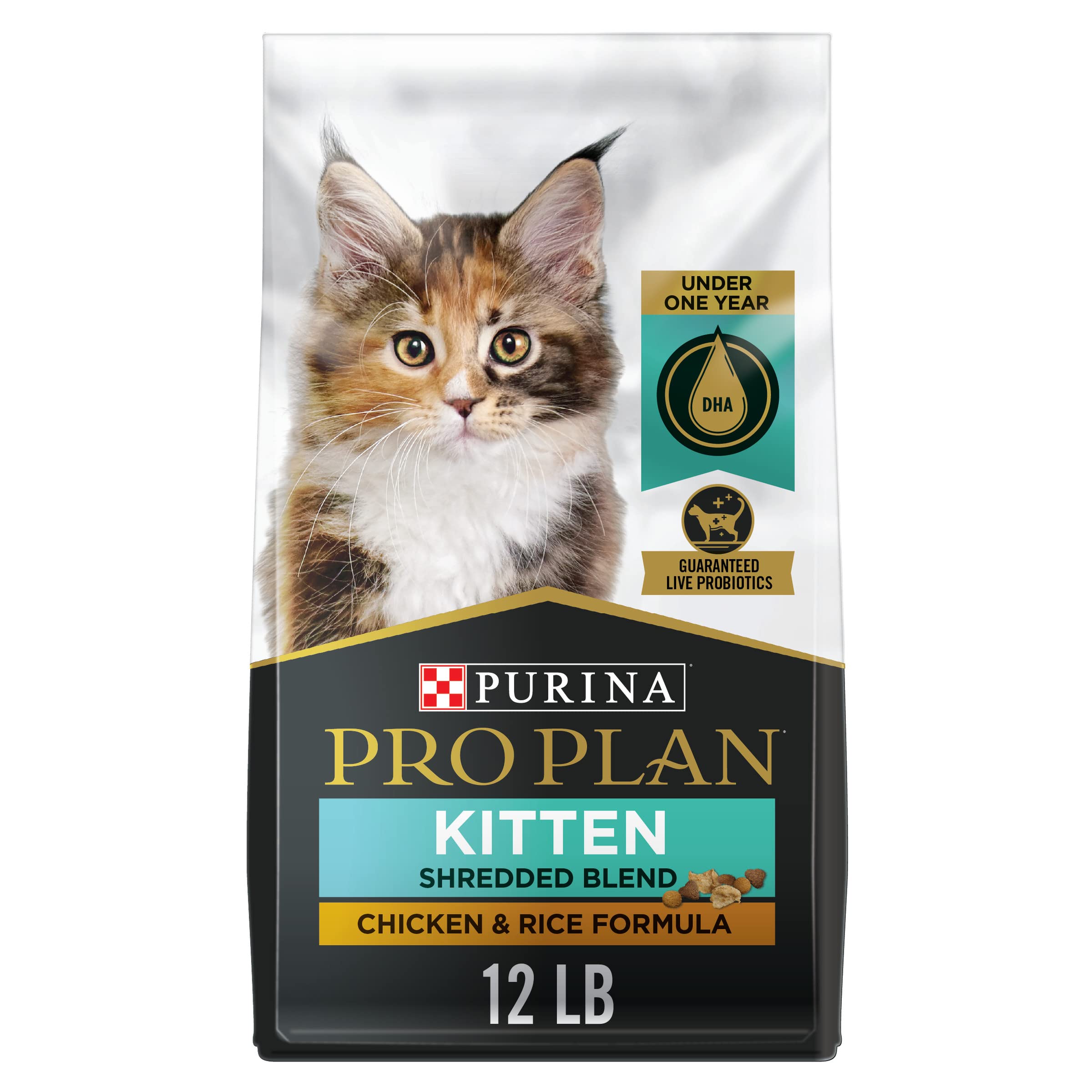 Purina Pro Plan Sport Development Chicken and Rice Kitten Formula Dry Cat Food- 12 Lbs  