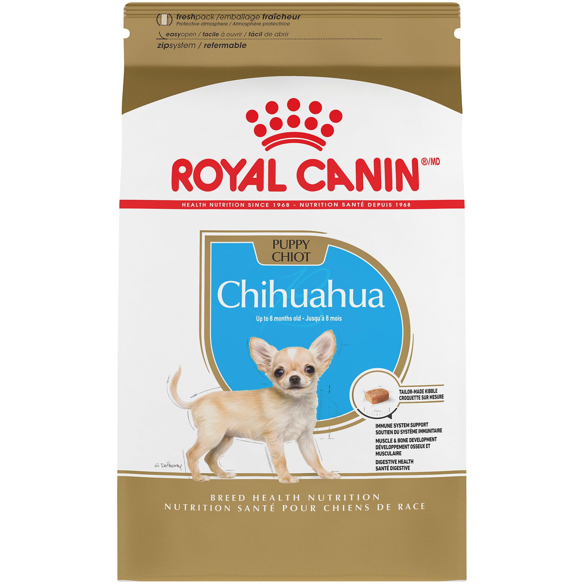 Royal Canin Breed Health Nutrition Chihuahua Puppy Dry Dog Food - 2.5 Lbs  