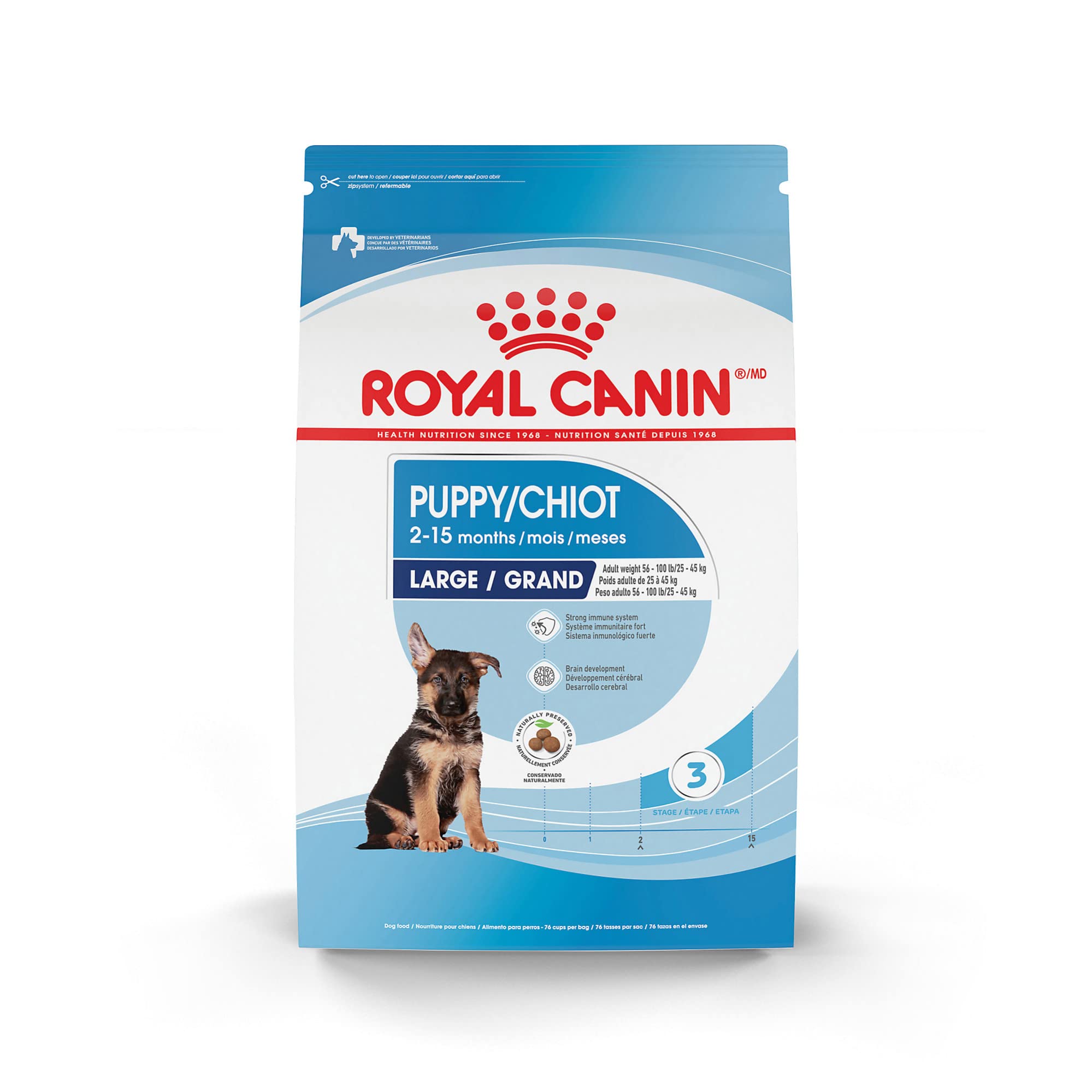 Royal Canin Size Health Nutrition Large-Breed Puppy Dry Dog Food - 17 Lbs  