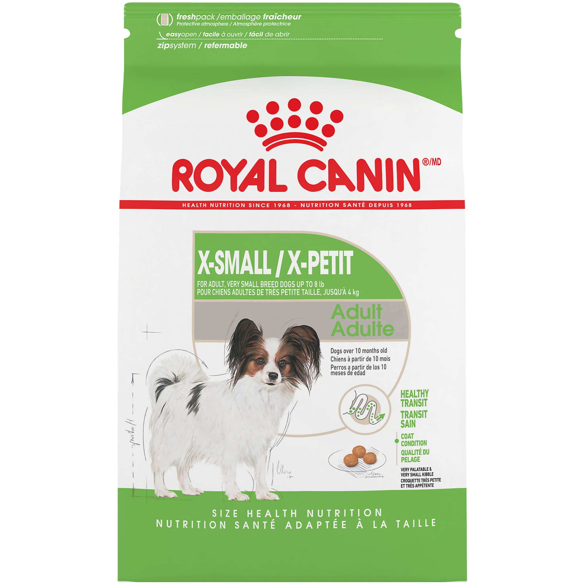 Royal Canin Size Health Nutrition Extra-Small Breed Adult Dry Dog Food - 2.5 Lbs  