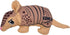 Kong Maxx Ballistic Armadillo Puncture-Proof Dual-Layered Squeak and Nylon Plush Dog Toy - Small