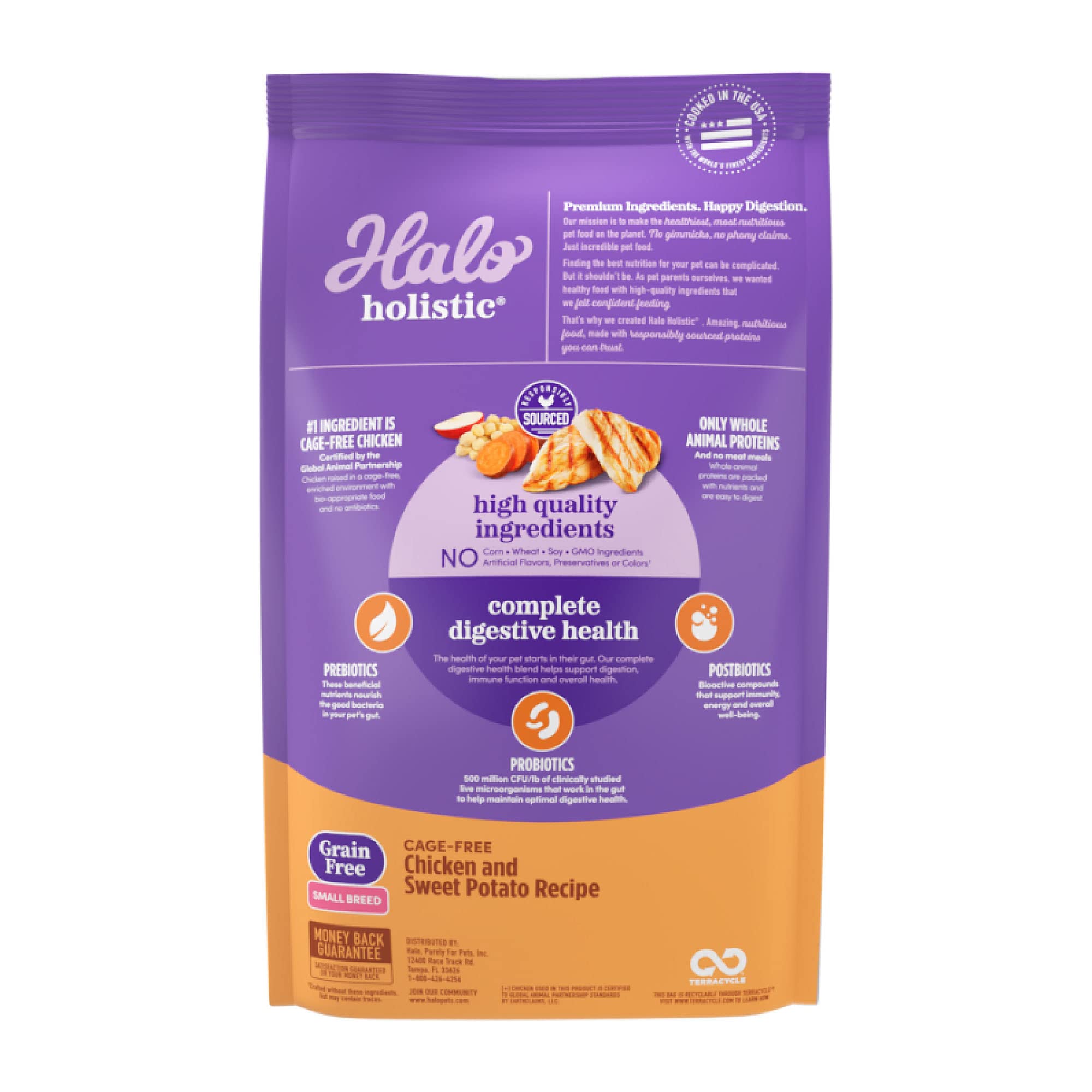 Halo Pets Elevate Grain-Free Chicken Small-Breed Dry Dog Food - 3.5 Lbs  