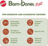 Ethical SPOT Bam-Bones Dino Bone Peanut Butter Flavored Bamboo and Nylon Chew Dog Toy - 7.25 Inch