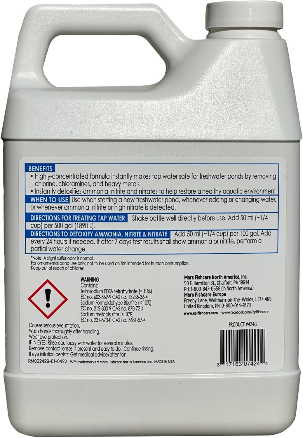 API Aqua Essential Pond Water Conditioner