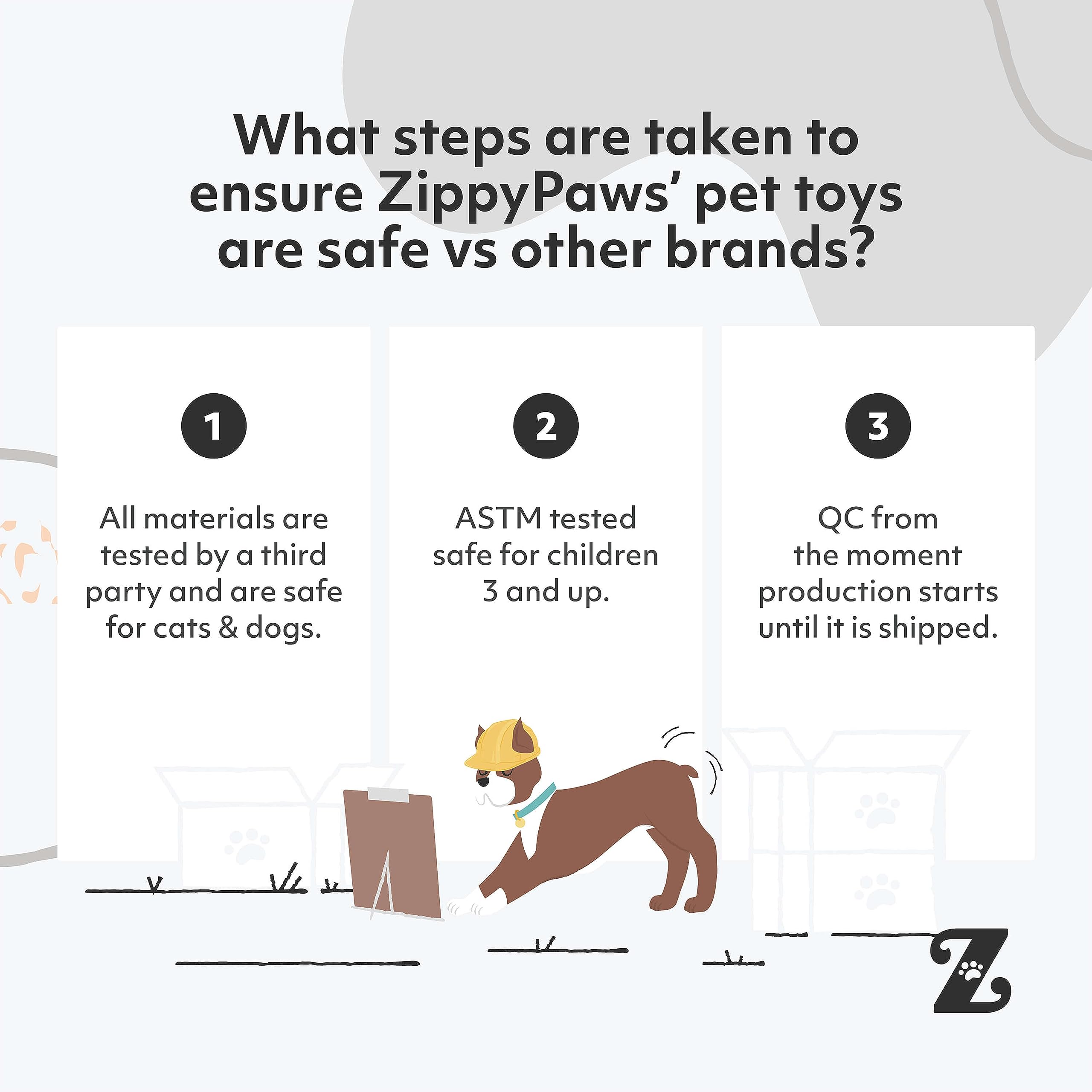 Zippy Paws Donutz Brown Chcocolate Glazed with Sprinkles Squeak and Plush Dog Toy - Medium  