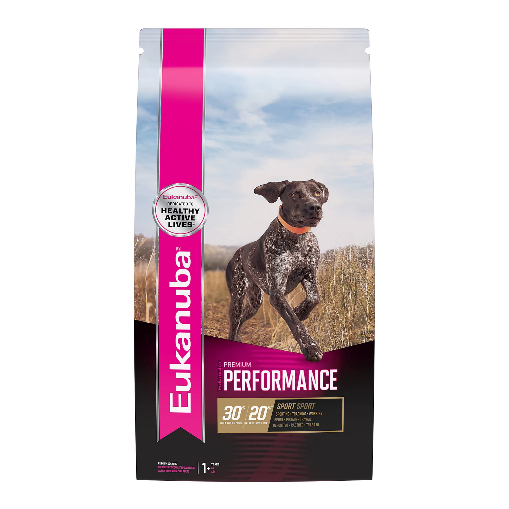 Eukanuba Premium Performance 30/20 Sport Dry Dog Food - 14 Lbs  