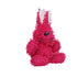 Mighty Junior Rabbit Microfiber Ball Floating Squeak and Plush Dog Toy - Small  