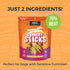Koha Crunchy Sticks Limited Ingredient Sensitive Stomach Chicken and Rice Crunchy Dog Treats - 10.58 Oz