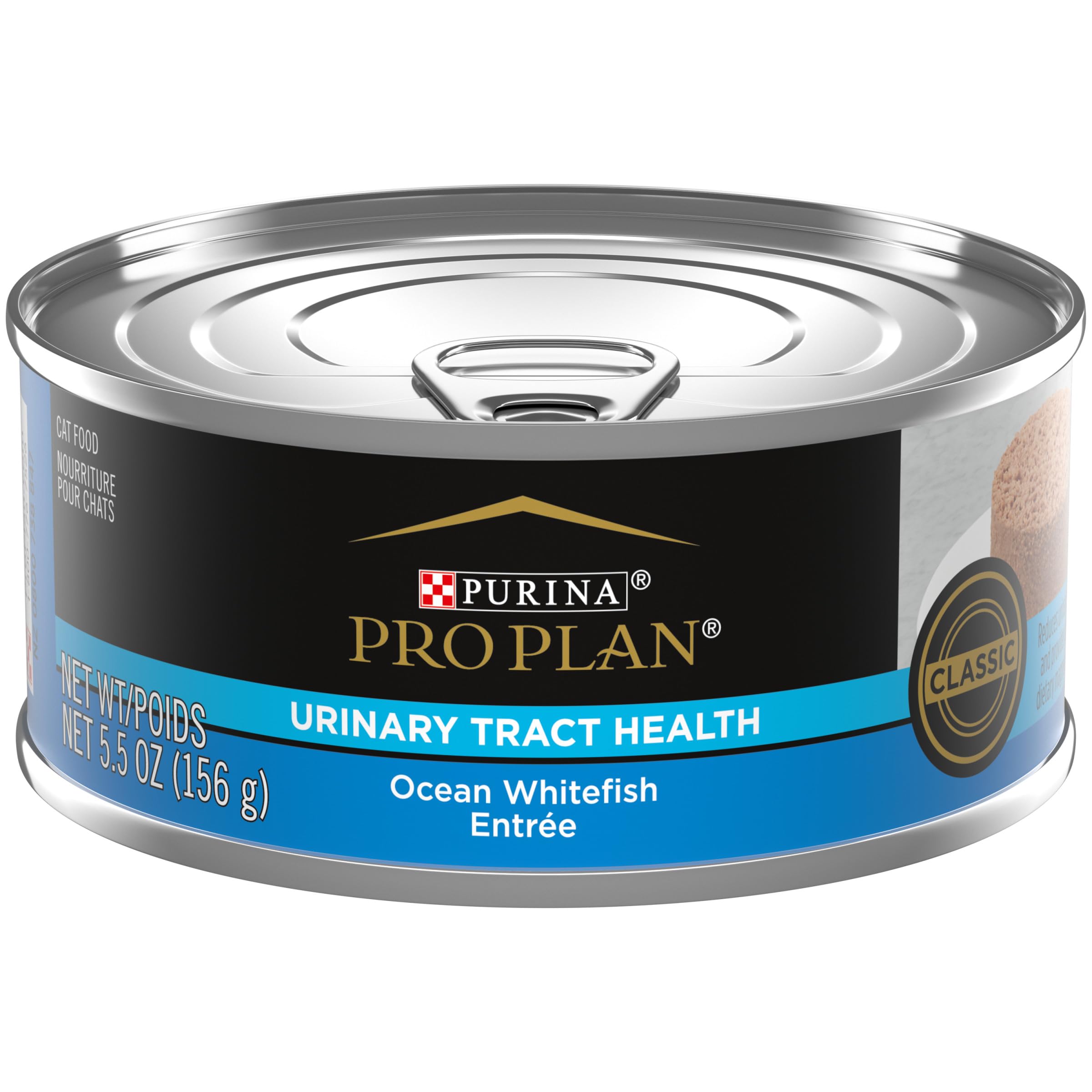 Purina Pro Plan Focus Urinary Tract Health Classic Ocean Whitefish Entrée Adult Canned Cat Food - 3 Oz - Case of 24  