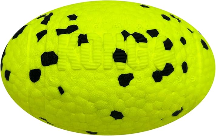 Kong Reflex Football Durable TPU Foam Fetch and Floating Dog Toy - Medium/Large