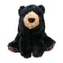 Kong Kiddos Bear Black Dog Toy with Removable Squeaker - Small  