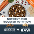 Instinct Raw Boost Chicken and Whole Grain Kibble and Freeze-Dried Raw Puppy Dog Food - 3.5 Lbs - Case of 5