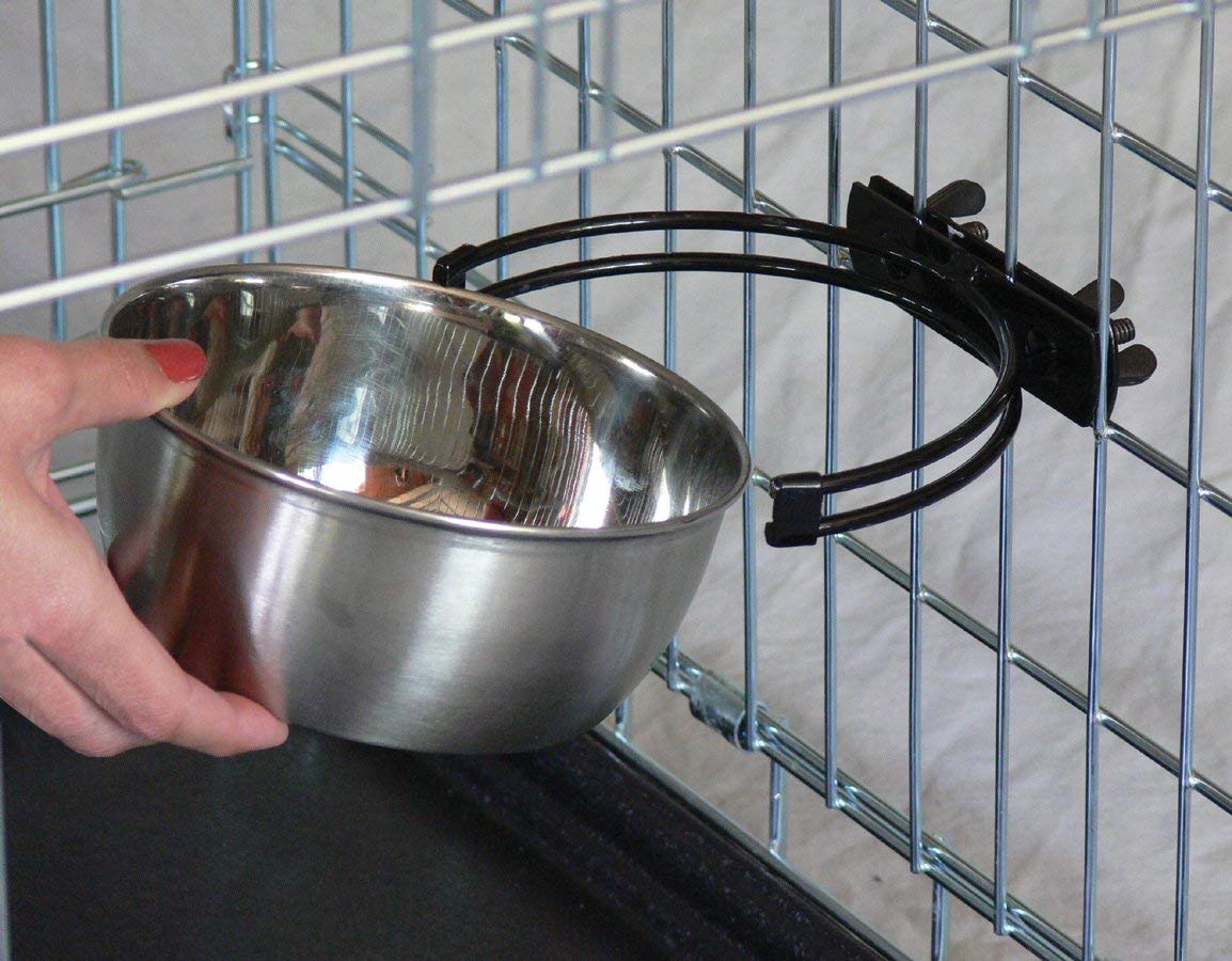 Midwest Snappy Fit Stainless Steel Dog Bowl - 1QT  