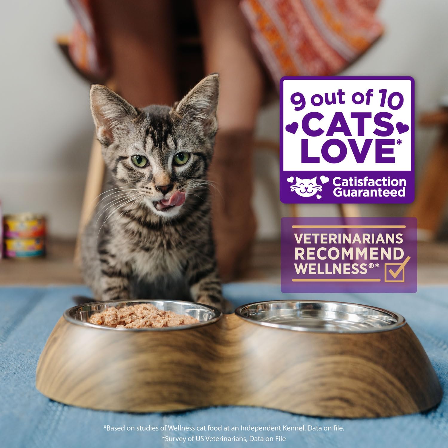 Wellness Core Tiny Tasters Grain-Free Chicken and Beef in Gravy Adult Wet Cat Food Pouch - 1.75 Oz - Case of 12  