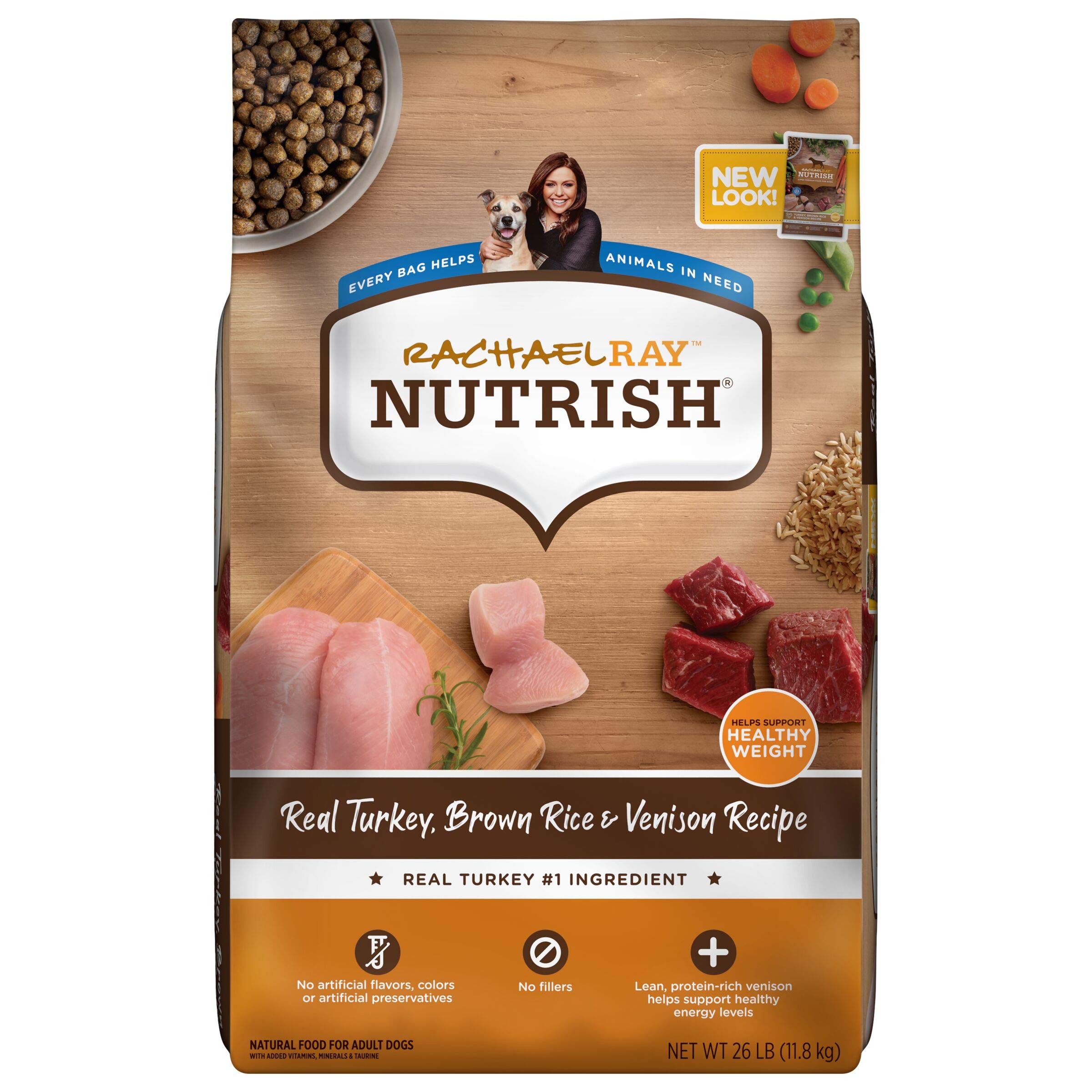 Rachael Ray Nutrish Weight Management Turkey and Pumpkin Recipe Canned Dog Food - 13 Oz - Case of 12  