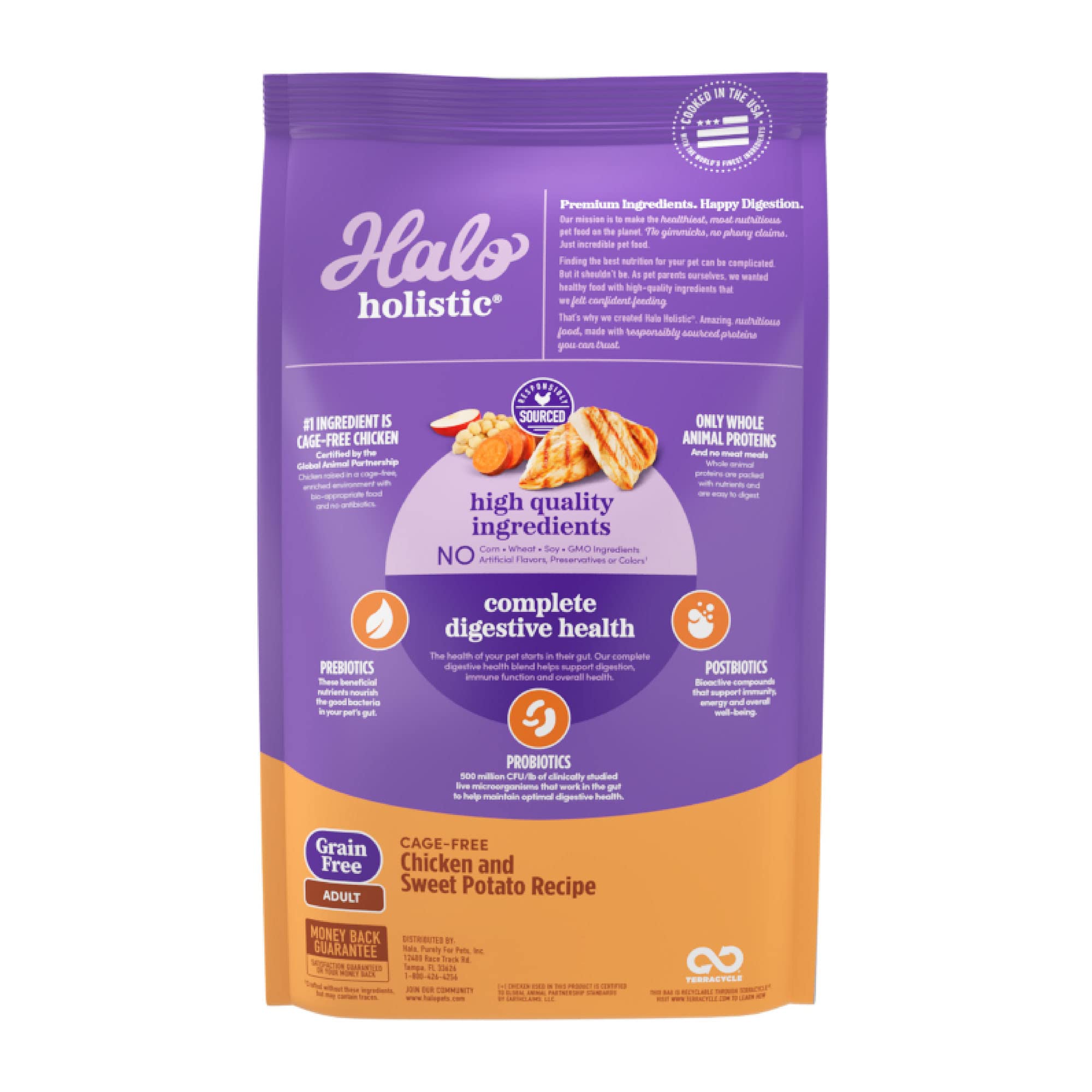 Halo Pets Elevate Grain-Free Chicken Dry Dog Food - 3.5 Lbs  