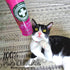 Meowijuana One Eyed Monster Red Crinkle Catnip Cat Toy  