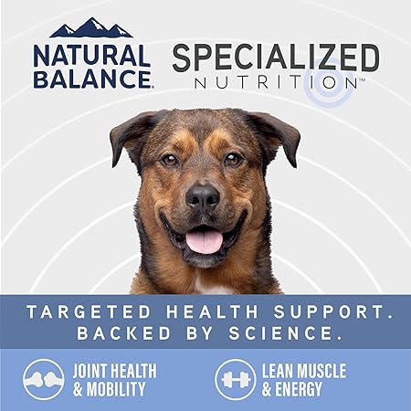 Natural Balance Specialized Nutrition Joint and Muscle Health Chicken and Brown Rice Canned Dog Food - 12.7 Oz - Case of 12