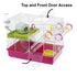 Ferplast Laura Fun and Interactive Hampster Cage with Accessories - Pink - 39" X 22" X 18" Inches  