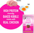 Tiki Cat Born Carnivore Baby Grain-Free High-Protein Chicken and Egg Kitten Dry Cat Food - 5.6 Lbs