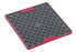 Innovative Pet Lickimat Tuff Soother Slow Feeding Mat for Dogs - Red  