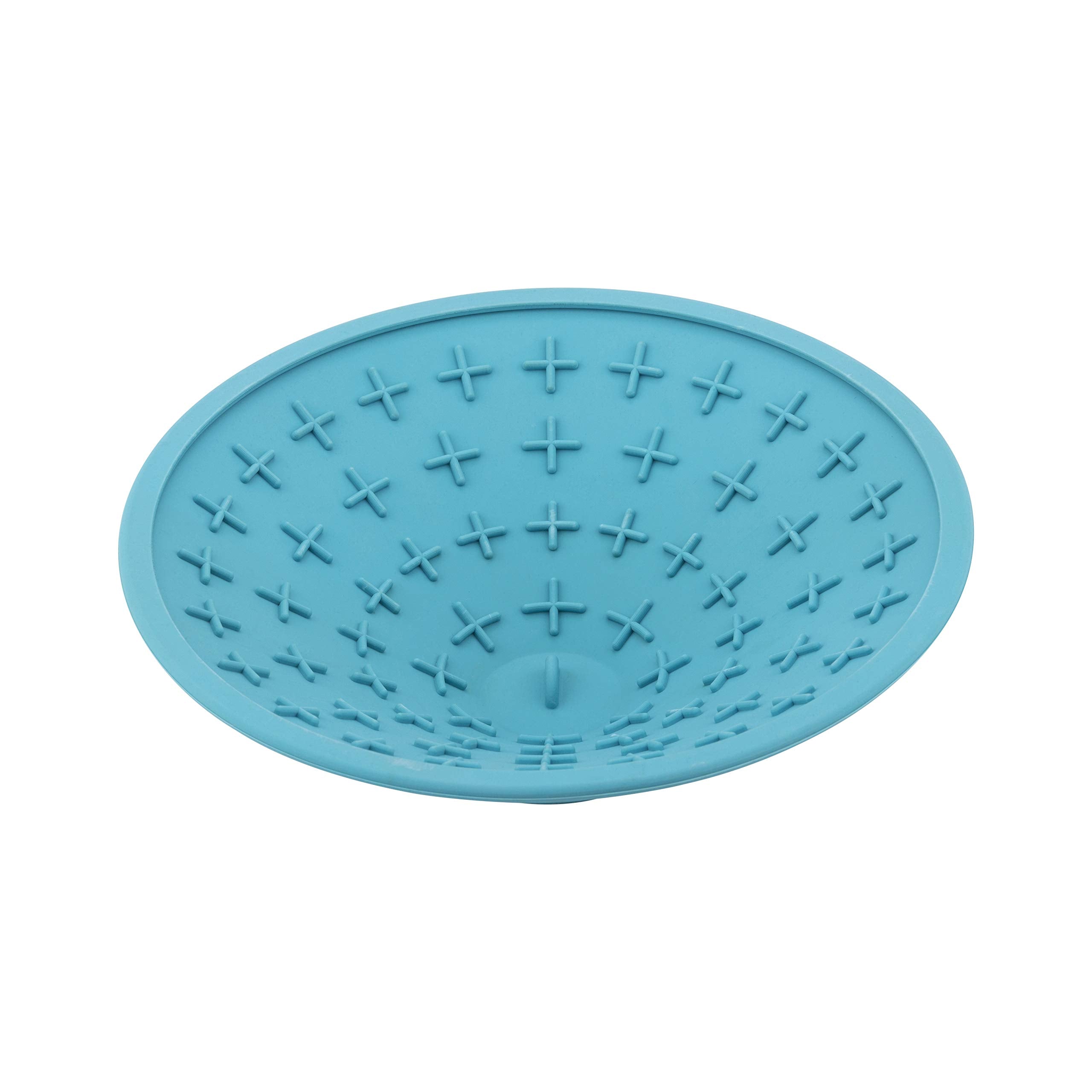 Innovative Pet Lickimat Splash Suction Cup Slow Feeding Bowl for Cats and Dogs - Turquise  