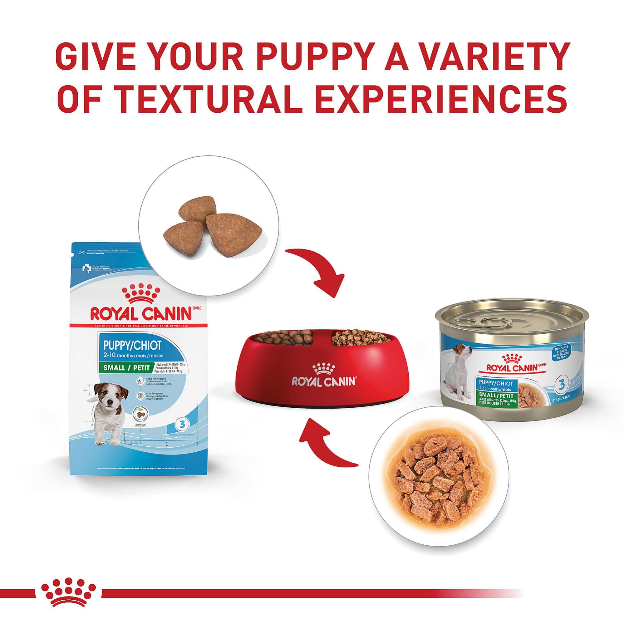 Royal Canin Size Health Nutrition Thin Slices in Gravy Extra Small-Breed Puppy Wet Dog Food - 3 Oz - Case of 24  