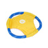 Zippy Paws Rope Gliderz Frisbee Fetch Nylon and Rope Dog Toy - Yellow - Medium  