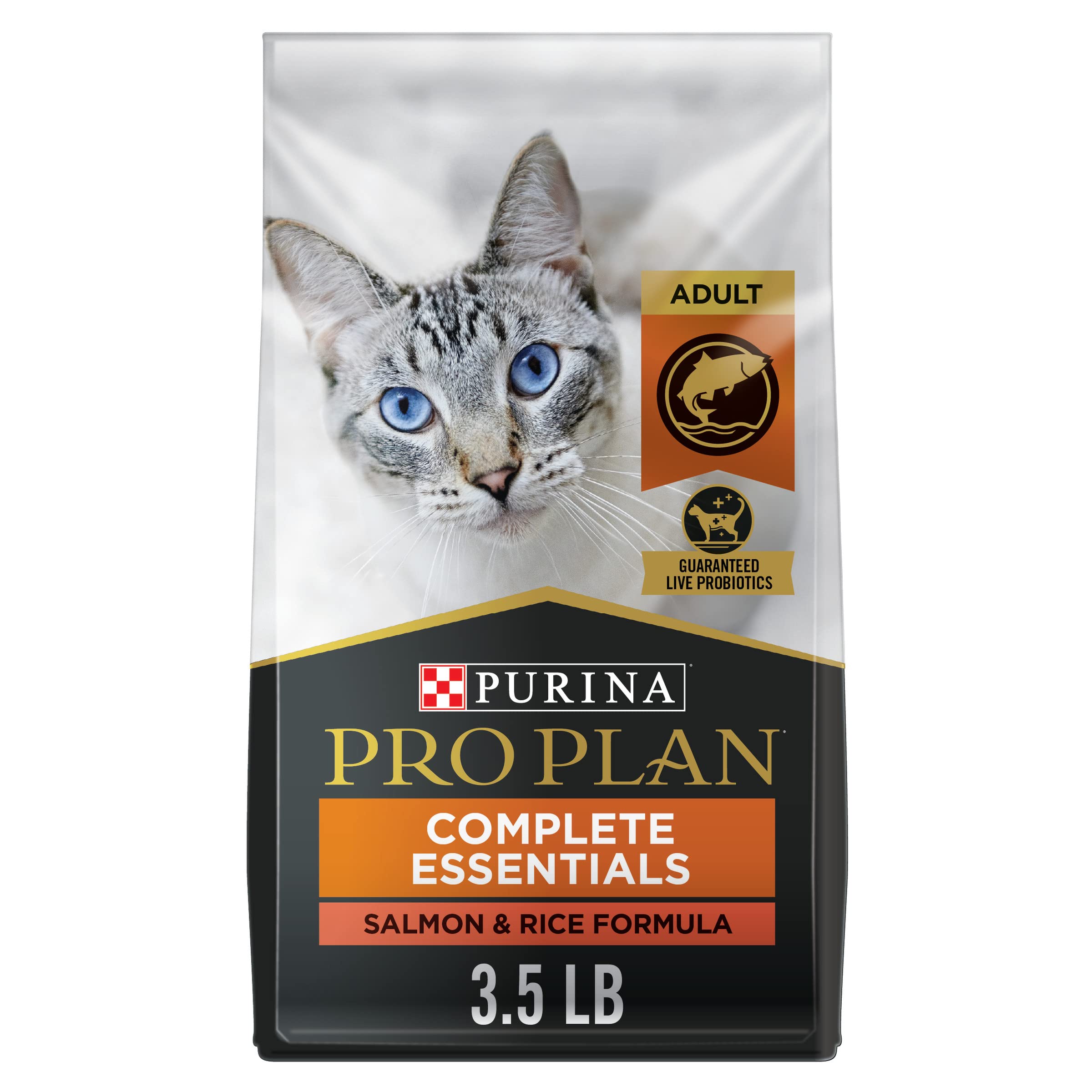 Purina Pro Plan Complete Essentials Classic Salmon and Wild Rice Adult Canned Cat Food - 3 Oz - Case of 24  